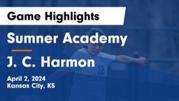 Sumner Academy  vs J. C. Harmon  Game Highlights - April 2, 2024