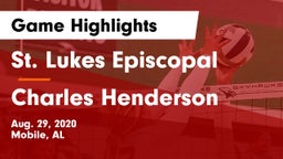 St. Lukes Episcopal  vs Charles Henderson Game Highlights - Aug. 29, 2020
