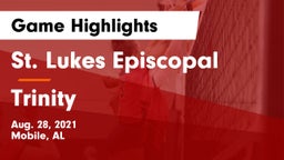St. Lukes Episcopal  vs Trinity Game Highlights - Aug. 28, 2021