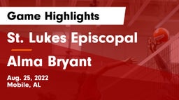 St. Lukes Episcopal  vs Alma Bryant  Game Highlights - Aug. 25, 2022
