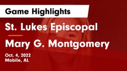 St. Lukes Episcopal  vs Mary G. Montgomery  Game Highlights - Oct. 4, 2022
