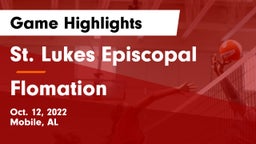 St. Lukes Episcopal  vs Flomation Game Highlights - Oct. 12, 2022