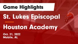 St. Lukes Episcopal  vs Houston Academy  Game Highlights - Oct. 21, 2022