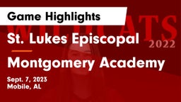 St. Lukes Episcopal  vs Montgomery Academy  Game Highlights - Sept. 7, 2023