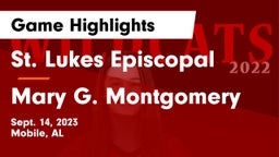 St. Lukes Episcopal  vs Mary G. Montgomery  Game Highlights - Sept. 14, 2023
