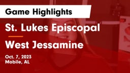 St. Lukes Episcopal  vs West Jessamine Game Highlights - Oct. 7, 2023