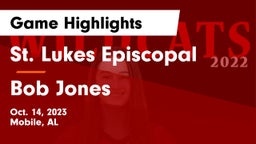 St. Lukes Episcopal  vs Bob Jones Game Highlights - Oct. 14, 2023