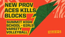 Summit volleyball highlights New Prov Aces Kills Blocks