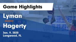 Lyman  vs Hagerty  Game Highlights - Jan. 9, 2020