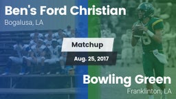 Matchup: Ben's Ford Christian vs. Bowling Green  2017