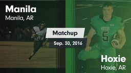 Matchup: Manila vs. Hoxie  2016