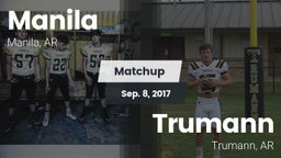 Matchup: Manila vs. Trumann  2017