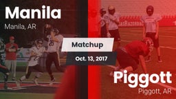 Matchup: Manila vs. Piggott  2017