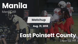 Matchup: Manila vs. East Poinsett County  2018
