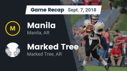 Recap: Manila  vs. Marked Tree  2018