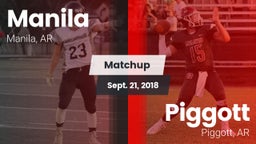 Matchup: Manila vs. Piggott  2018