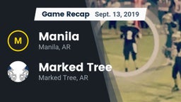 Recap: Manila  vs. Marked Tree  2019