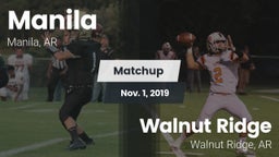 Matchup: Manila vs. Walnut Ridge  2019