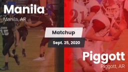 Matchup: Manila vs. Piggott  2020