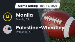 Recap: Manila  vs. Palestine-Wheatley  2020