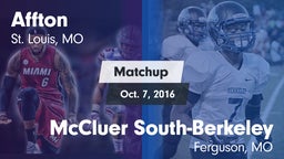Matchup: Affton vs. McCluer South-Berkeley  2016