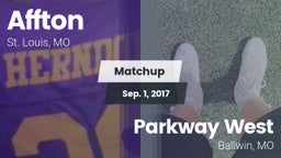 Matchup: Affton vs. Parkway West  2017