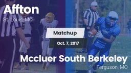 Matchup: Affton vs. Mccluer South Berkeley 2017