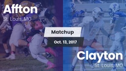 Matchup: Affton vs. Clayton  2017
