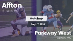 Matchup: Affton vs. Parkway West  2018