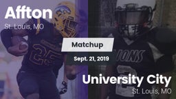 Matchup: Affton vs. University City  2019
