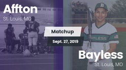 Matchup: Affton vs. Bayless  2019