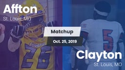 Matchup: Affton vs. Clayton  2019