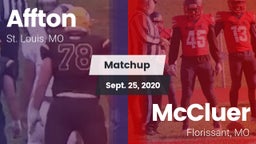Matchup: Affton vs. McCluer  2020