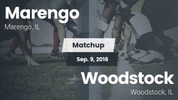 Matchup: Marengo vs. Woodstock  2016
