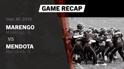 Recap: Marengo  vs. Mendota  2016