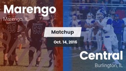Matchup: Marengo vs. Central  2016