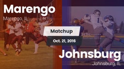 Matchup: Marengo vs. Johnsburg  2016