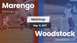 Matchup: Marengo vs. Woodstock  2017