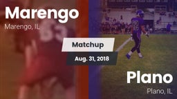 Matchup: Marengo vs. Plano  2018