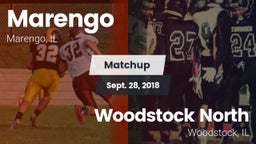 Matchup: Marengo vs. Woodstock North  2018