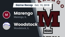 Recap: Marengo  vs. Woodstock  2018