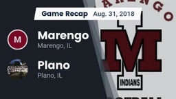 Recap: Marengo  vs. Plano  2018