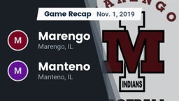 Recap: Marengo  vs. Manteno  2019