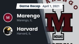 Recap: Marengo  vs. Harvard  2021