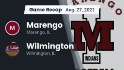 Recap: Marengo  vs. Wilmington  2021