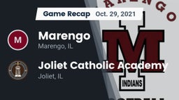 Recap: Marengo  vs. Joliet Catholic Academy  2021