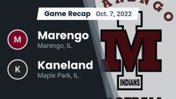 Recap: Marengo  vs. Kaneland  2022