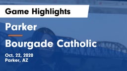 Parker  vs Bourgade Catholic  Game Highlights - Oct. 22, 2020