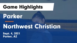 Parker  vs Northwest Christian  Game Highlights - Sept. 4, 2021