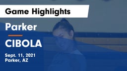 Parker  vs CIBOLA  Game Highlights - Sept. 11, 2021